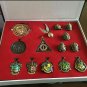14 PCS Harry Potter wand Magical wands rings necklace decorate Gift cosplay game