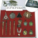 15pcs Harry Potter Hermione Dumbledore Sirius Voldemort Fleur Magic Wands In Box Gift