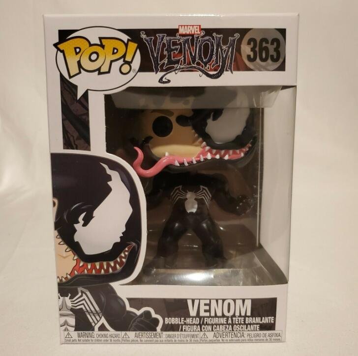Marvel Venom #363 Venom Eddie Brock 4 Funko POP! Action Figure Toy W Protector Gift