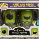 Kang and Kodos 2 Pack The Simpsons Funko POP! Action Figure Toy W Protector Gift