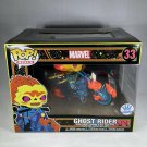 Marvel Rides Exclusive Ghost Rider #33 Funko POP! Action Figure Toy W Protector Gift