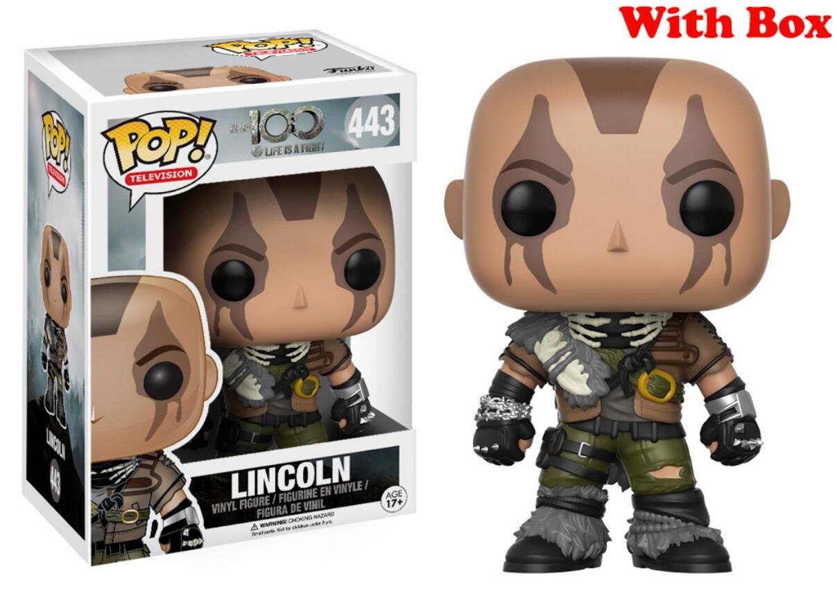 Television: The 100 Life is a fight Lincoln #443 Funko POP! Action Figure Toy W Protector Gift