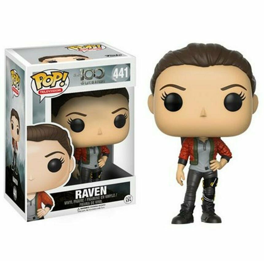 Television: The 100 Life is a fight Raven #441 Funko POP! Action Figure Toy W Protector Gift
