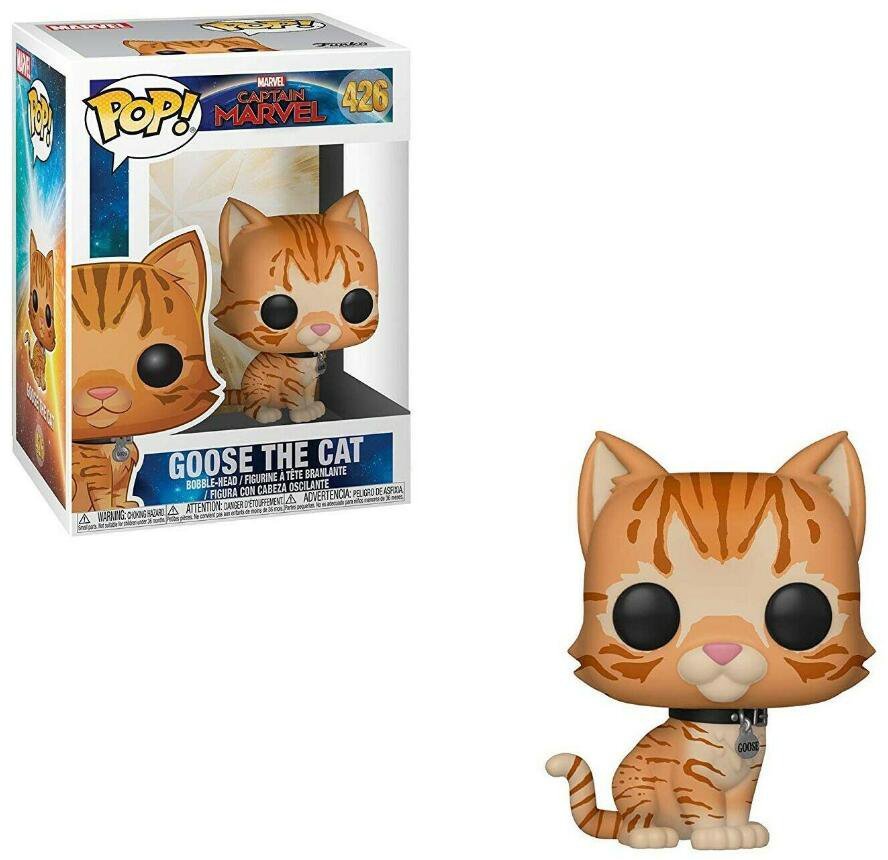 Captain Marvel - Goose the Cat #426 Funko POP! Action Figure Toy W Protector Gift