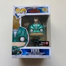 Marvel Captain Marvel Vers (Masked) #434 Funko POP! Action Figure Toy W Protector Gift