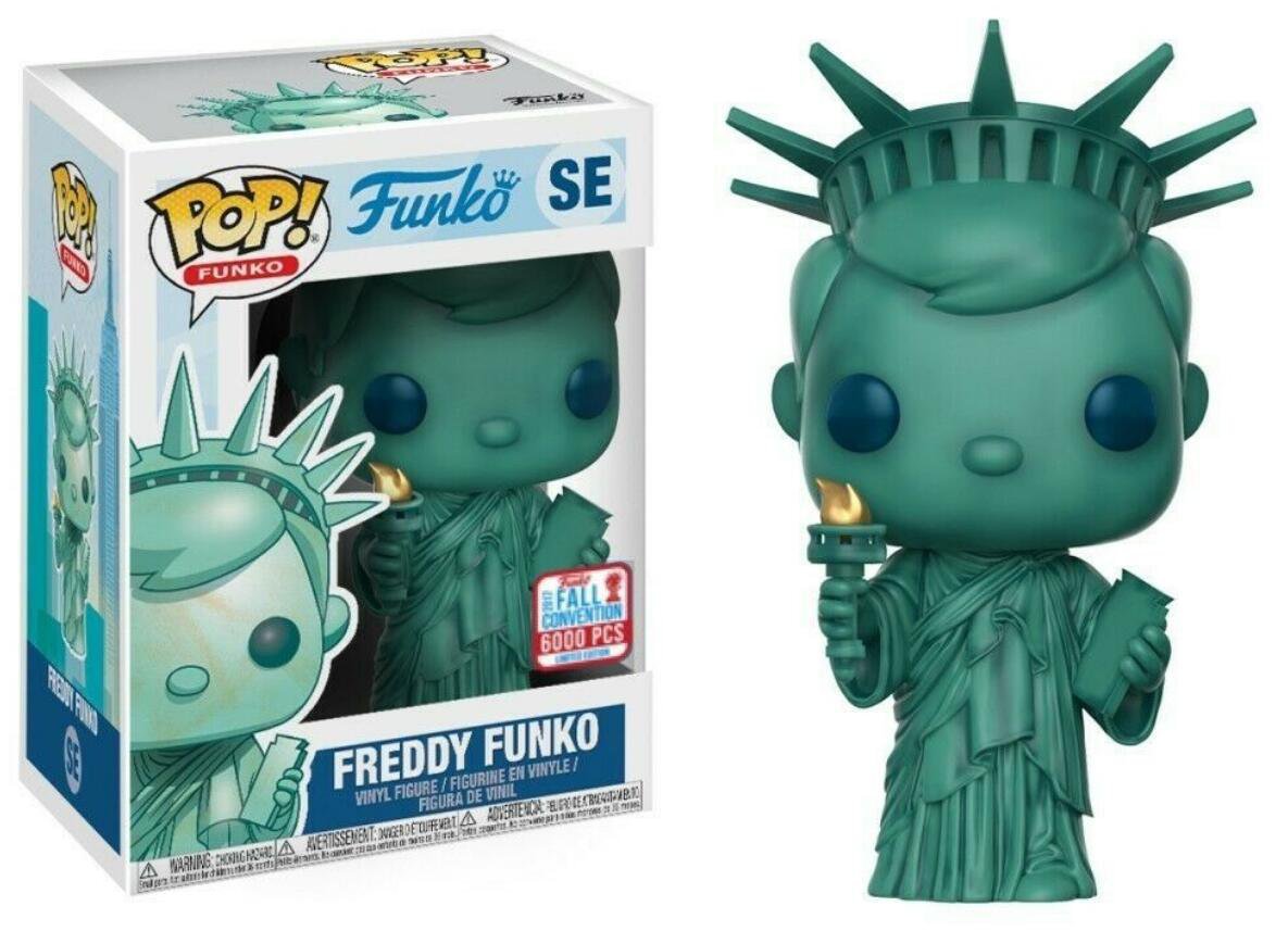 Funko SE Liberty Freddy Funko Funko POP! Action Figure Toy W Protector