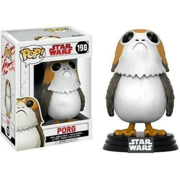Star Wars The Last Jedi - Porg #198 Funko POP! Action Figure Toy W Protector