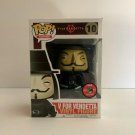 Metallic V for Vendetta #10 Funko POP! Action Figure Toy W Protector Gift
