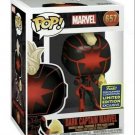 Marvel: Dark Captain Marvel #657 Funko POP! Action Figure Toy W Protector Gift