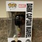 Marvel: Dark Captain Marvel #657 Funko POP! Action Figure Toy W Protector Gift