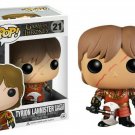 Game of Thrones Tyrion Lannister in Battle Armor #21 Funko POP! Action Figure Toy W Protector