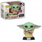 The Mandalorian The Child with Necklace #398 Funko POP! Action Figure Vinyl Toy W Protector