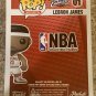 LeBron James #01 (Cavaliers) White Jersey Funko POP! Action Figure Toy W Protector