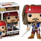 Movies Pirates Of The Caribbean #172 Captain Jack Sparrow Funko POP! Action Figure Toy W Protector