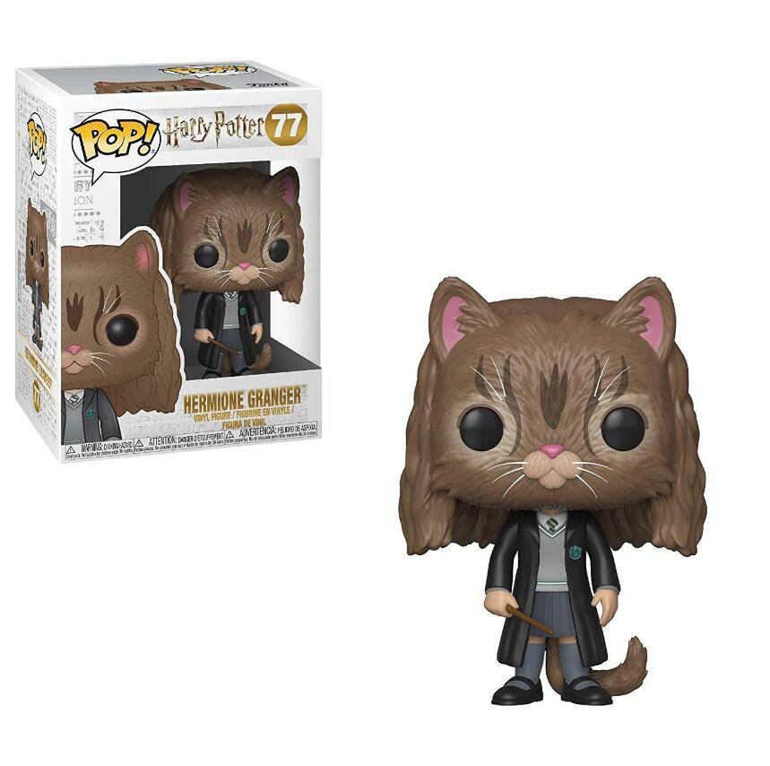 Harry Potter #77 Hermione Granger As A Cat Funko POP! Action Figure Vinyl PVC Toy W Protector Gift
