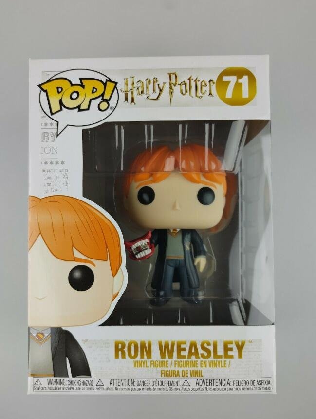 Harry Potter #71 Ron Weasley Funko POP! Action Figure Vinyl PVC Toy W Protector Gift