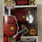 Hellboy #01 Limited Edition Chase Funko POP! Action Figure Vinyl PVC Toy W Protector Gift