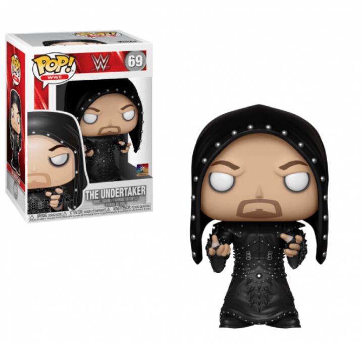 WWE The Undertaker #69 Funko POP! Action Figure W Protector Gift