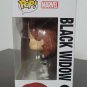 Marvel Black Widow Natasha Romanoff White Suit #604 Funko POP! Action Figure Toy W Protector