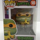 Retro Toys: Michelangelo Teenage Mutant Ninja Turtles #18 Funko POP! Action Figure Toy + Protector