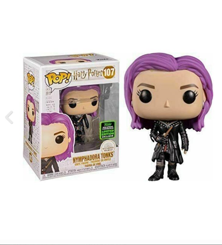 Nymphadora Tonks Harry Potter 2020 ECCC Exclusive #107 Funko POP! Action Figure Vinyl PVC Toy