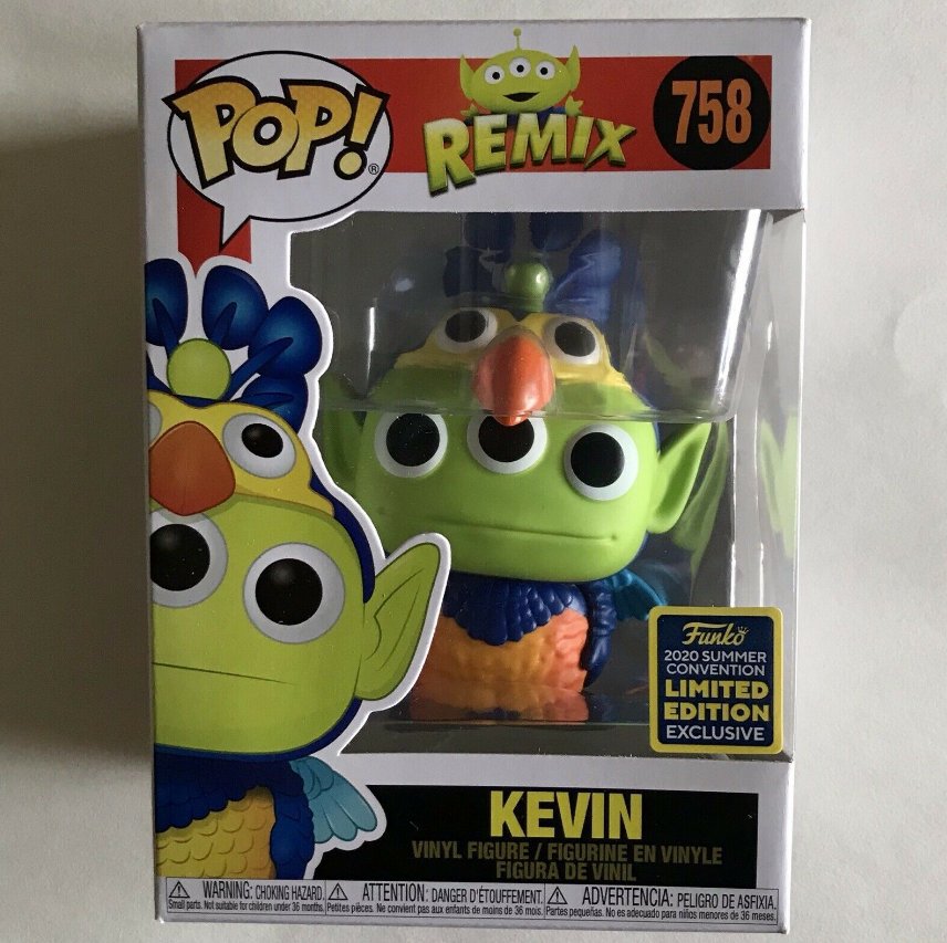 Kevin Disney Pixar Alien Remix #758 Funko POP! Action Figure Vinyl PVC Toy