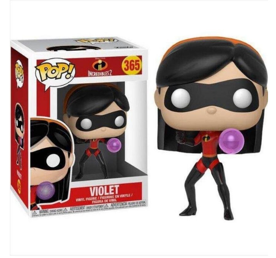 Violet The Incredibles #365Funko POP! Action Figure Vinyl PVC Toy