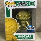 Stan Lee Gold Superhero #03 Funko POP! Action Figure Vinyl PVC Toy