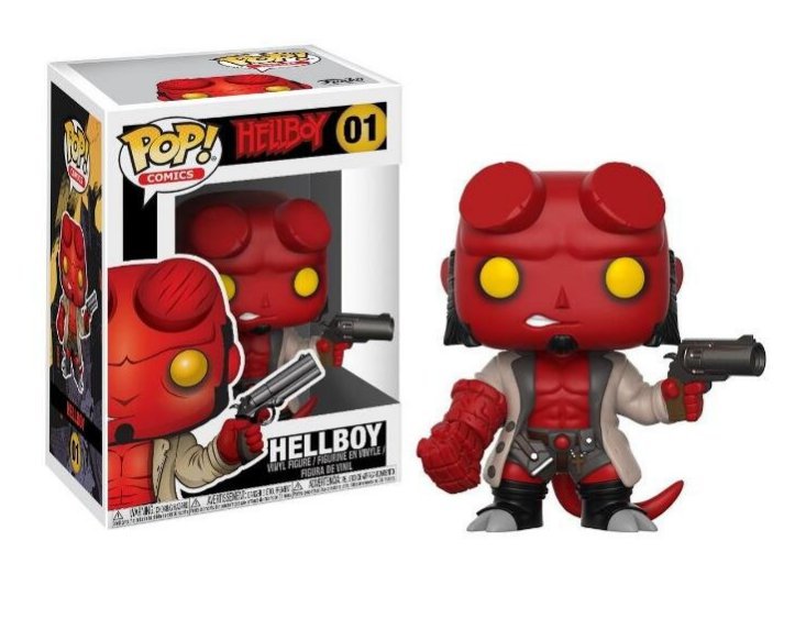 Hellboy with Jacket #01 Funko POP! Action Figure Vinyl PVC Toy