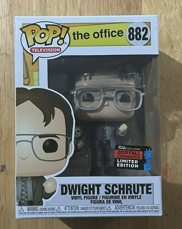 Dwight Schrute The Office #882 Funko POP! Action Figure Vinyl PVC Toy