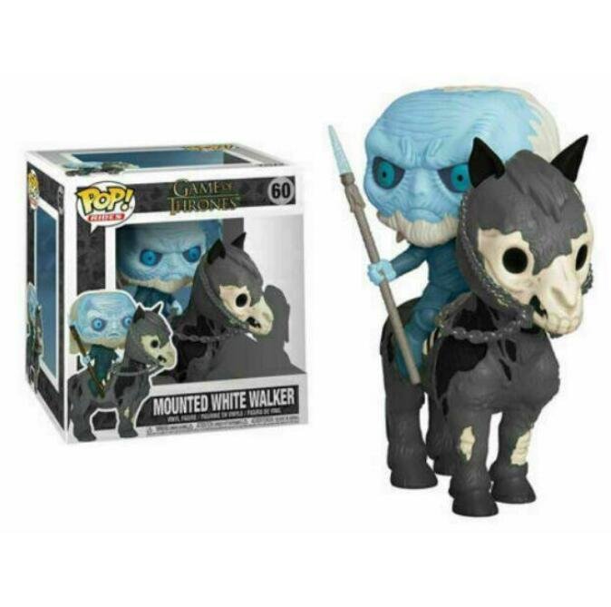 Game Of Thrones Mounted White Walker #60 Funko POP! Action Figure Vinyl PVC Toy