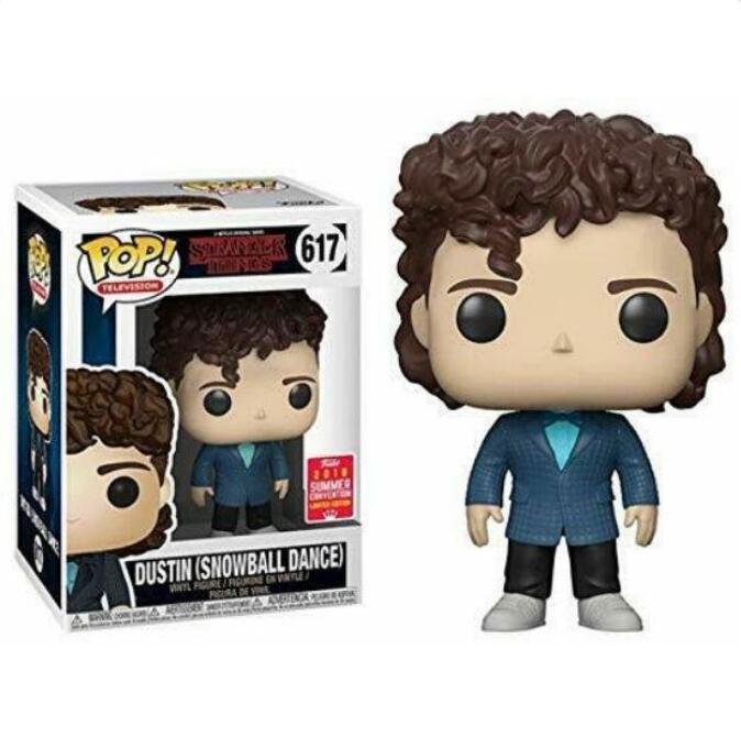 Stranger Things DUSTIN #617 Funko POP! Action Figure Vinyl PVC Toy