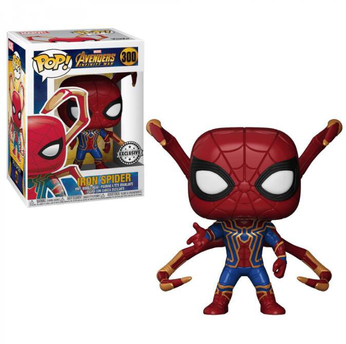 Iron Spider-Man Avengers Marvel Comics #300 Funko POP! Action Figure Vinyl PVC Toy