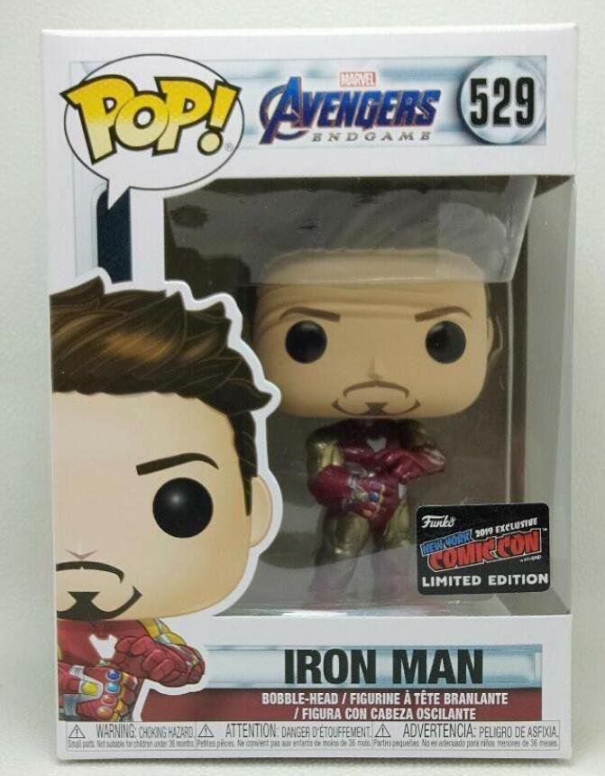 Avengers Endgame Iron Man Tony Stark #529 Funko POP! Action Figure Vinyl PVC Toy