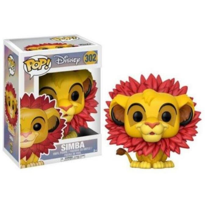 The Lion King - Simba (Leaf Mane) #302 Funko POP! Action Figure Vinyl PVC Toy