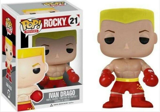 Ivan Drago ROCKY #21 Funko POP! Action Figure Vinyl PVC Toy