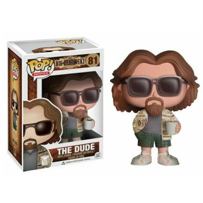 The Dude The Big Lebowski #81 Funko POP! Action Figure Vinyl PVC Toy