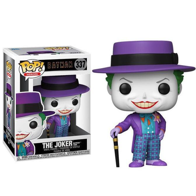 The Joker Batman 1989 DC Super Heroes #337 Funko POP! Action Figure Vinyl PVC Toy