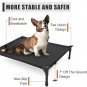 Elevated Dog Cat Bed Polyester Fiber Breathable Mesh Washable-Ideal For Small To Large