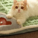 MADDEN Winter Warm Dog Mat Luxury Sofa for Small Medium Dogs Plaid Bed
