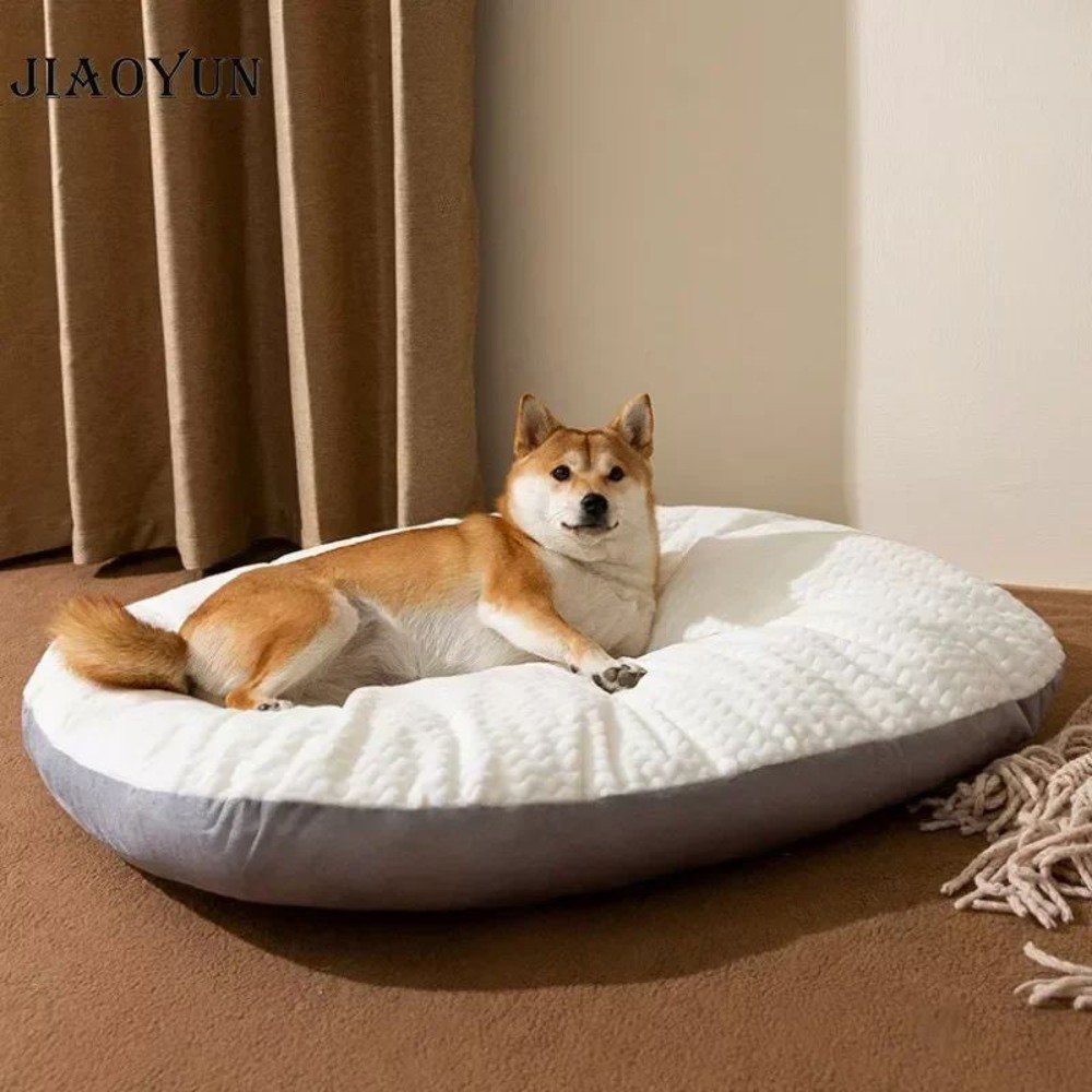 Dog Mats Thicken Soft Cushion Removable Washable Dog Beds Winter Kennel Floor Mats