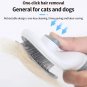 Pet Dog Brush Cat Comb Self Cleaning Pet Hair Remover Brush For Dogs Cats Grooming Tools