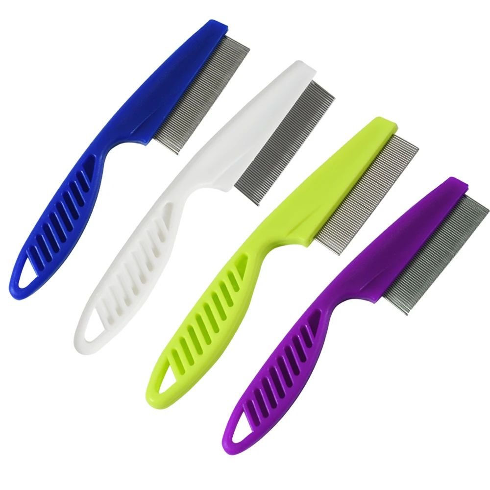 Home Pet Animal Care Protect Flea Comb for Cat Dog Pet Stainless Steel