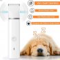 ATUBAN Dog Clippers Grooming Kit Hair Clipper-Low Noise Paw Trimmer-Cordless Quiet Nail Grinder
