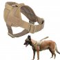 Tactical Big Dog Harness Chest Dog Vest German Shepherd Pet Pectoral Collar Nylon