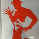 Freddy Krueger Permanent Vinyl Decal. Nightmare on Elm St, Halloween, Horror