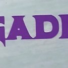 Megadeath Premium Vinyl Decal. Heavy Metal,  Music, Classic