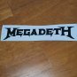 Megadeath Premium Vinyl Decal. Heavy Metal, Music, Classic