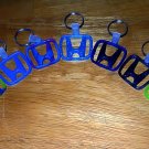 Handmade Epoxy Resin Honda Emblem Keychains. Multiple colors, One of a kind item