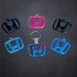 Handmade Epoxy Resin Honda Emblem Keychains. Multiple colors, One of a kind item